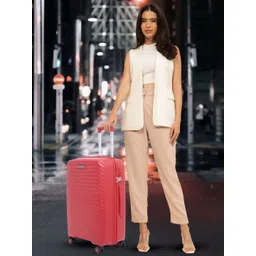 SWISS MILITARY Unisex Horizon Striped Hard-Sided Cabin Trolley Bag-picture-38