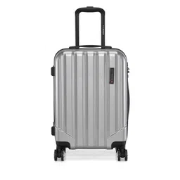 swissbrand SWISS BRAND Grey Solid BADEN 360-Degree Rotation Hard-Sided Cabin Trolley Suitcase-picture-20