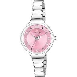 swisstone L029 Silver Plated Bracelet Analog Wrist Watch for Women-picture-27
