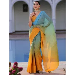 Swtantra Golden-Toned Mirror Embellished Waist Chain-picture-10