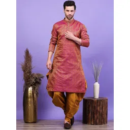 Sydney Heights Men Regular Thread Work Kurta with Patiala-picture-23