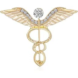 syga Brooch Pin Fashion Crystal Rhinestone Jewellery Pin Vintage Clothing Accessories Decoration Angel Wings Style Brooches For Men's & Women- S259-picture-21