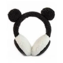 SYGA Children's Cold Protection Soft Earmuffs Black Lovely Panda Style Earmuffs Free Size-picture-27