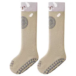 SYGA Cotton Printed Socks - Green-picture-24