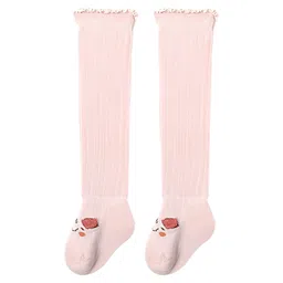 SYGA Cotton Solid Socks- Pink-picture-20