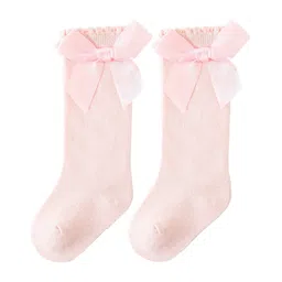 SYGA Cotton Solid Socks - Pink-picture-23