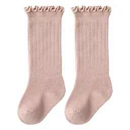 SYGA Cotton Solid Socks - Pink-picture-18