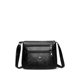 SYGA Floral Leather Structured Sling Bag-picture-36