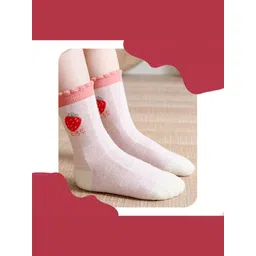 SYGA Kids Pack Of 5 Patterned Pure Cotton Ankle-Length Socks image 4