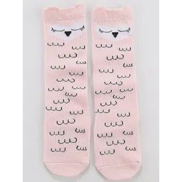 SYGA Kids Patterned Above Knee-Length Cotton Socks-picture-25