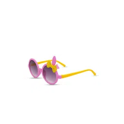 SYGA Kids Round Sunglasses with UV Protected Lens Goggles-EarTie-Pink-picture-39