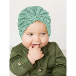 SYGA Kids Self Design Knotted Woollen Beanie-picture-37