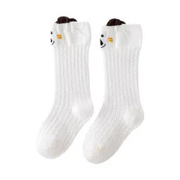 SYGA Unisex Kids Cotton Above Knee Socks-picture-29