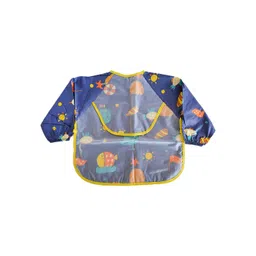 SYGA Unisex Kids Navy Blue Printed Bibs-picture-40