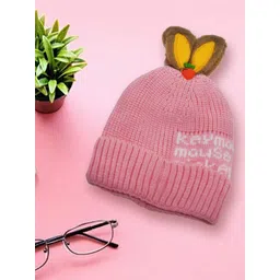 SYGA Unisex Kids Solid Woollen Beanie-picture-41