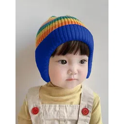 SYGA Unisex Kids Woollen Beanie-picture-33
