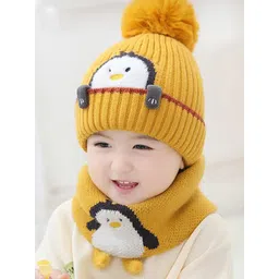 SYGA Unisex Kids Woollen Beanie-picture-25