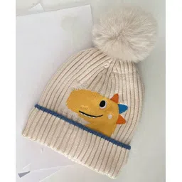 SYGA Winter Cap Wool Warm Ear Protection Knitted Cap - Beige-picture-18