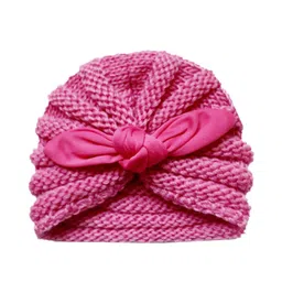 SYGA Winter Knitted Hat Rabbit Ears - Pink-image-30