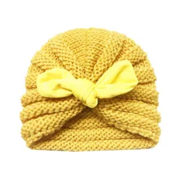 SYGA Winter Knitted Hat RABIT Ears - Yellow-image-34