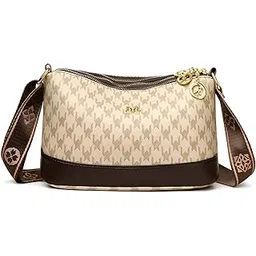 syga Women's Sling bag Printed Pattern, Sling Bag (Cream)-picture-20