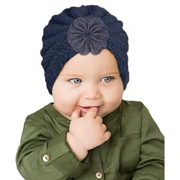 SYGA Wool Knitted Cap - Navy Blue-picture-36