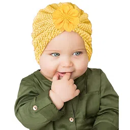 SYGA Wool Knitted Cap - Yellow-picture-38