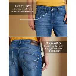 symbol premium Men's Cotton Stretch Jeans (Regular Fit) image 4