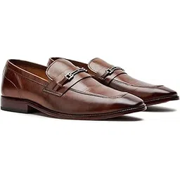 symbol premium Mens Formal Slip-on Moccasin Leather Shoes-picture-26