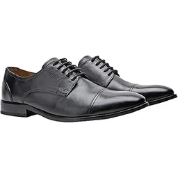symbol premium Mens Formal Toe Cap Derby Leather Shoes-picture-42