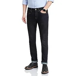 symbol premium Men's Slim Fit Selvedge Jeans (Cotton Stretch | Authentic & Crafted)-picture-27