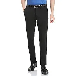 symbol premium Men's Slim Fit Stretch Knit Pants - Smart Casual | Flexi Waist-picture-21