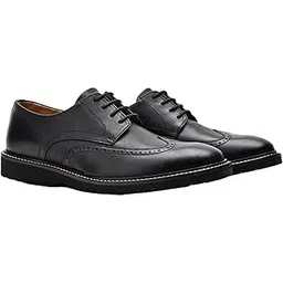 symbol premium Mens Smart Casual Derby Leather Shoes-picture-17