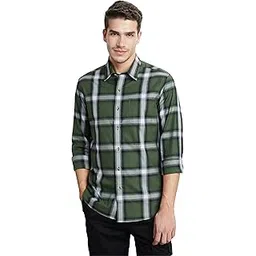 symbol premium Men's Stylish Checkered Shirt-Regular Fit | Full Sleeve | Pure Cotton | Smart Casual Wear (Available in Plus Size)-picture-35