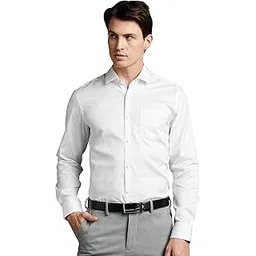 symbol premium Men's Wrinkle-Resistant Regular Fit Cotton Formal Shirt-picture-28