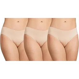 symbol premium Women's Modal Stretch Hipster with Anti Microbial Finish (Mid Rise | High Coverage | Ultrasoft Concealed Waistband | Pack of 3)-picture-28