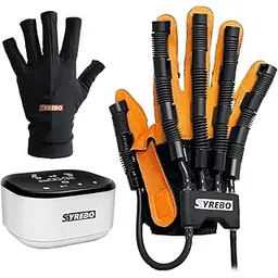 syrebo KuMed Physical Therapy Rehabilitation Robotic Gloves for Paralyzed Patient Hand C10 Softer Gloves - Left Hand - M-picture-16