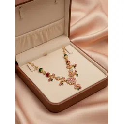 SZN Brass Gold-Plated Temple Necklace-picture-15