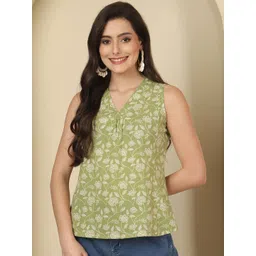 SZN Floral Print Cotton Top-picture-38
