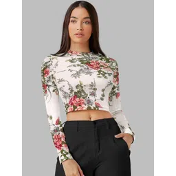 SZN Floral Print Crop Top-picture-16