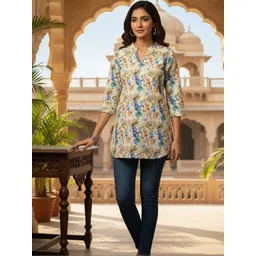 SZN Floral Print Top-picture-34