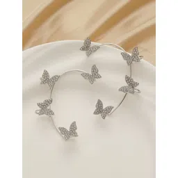 SZN Geometric Ear Cuff Earrings-picture-39