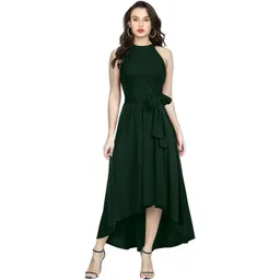 SZN Halter Neck Fit & Flare Midi Dress-picture-19