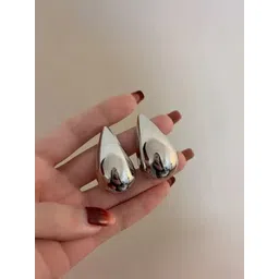 SZN KoreanEarring417 Silver-Plated Contemporary Shaped Studs-picture-12