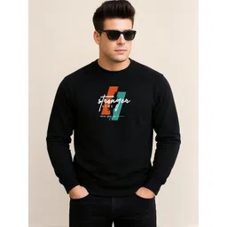 SZN Men Black Printed Sweatshirt-picture-45