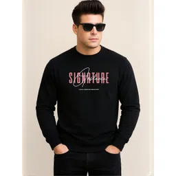 SZN Men Black Printed Sweatshirt-picture-17