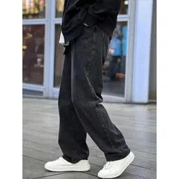 SZN Men Classic Boyfriend Fit Mid-Rise Light Fade Stretchable Jeans-picture-30