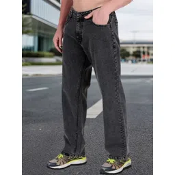 SZN Men Classic Boyfriend Fit Mid-Rise Light Fade Stretchable Jeans-picture-13