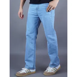 SZN Men Classic Relaxed Fit Cotton Stretchable Jeans-picture-32