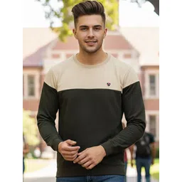 SZN Men Colourblocked Sweatshirt-picture-12